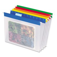 Pendaflex 55708 Poly Hanging File Folders 15 Tab Letter Assorted Colors Box Of 25