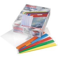 Pendaflex 55708 Poly Hanging File Folders 15 Tab Letter Assorted Colors Box Of 25