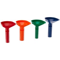 Pm Company Colorcoded Coin Counting Tube For Pennies Through Quarters 05032 Bluegreenorangered Set Of 4