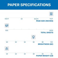 Hammermill Printer Paper 20 Lb Copy Paper 11 X 17 1 Ream 500 Sheets 92 Bright Made In The Usa