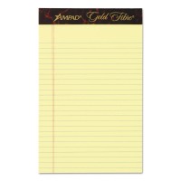 Ampad 20004 Gold Fibre Writing Pads Collegemedium 5 X 8 Canary 50 Sheets Case Of 12 Pads