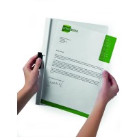 Durable Report Cover With Duraclip Lettersize Holds Up To 30 Pages Clear Covergraphite 25 Per Box 220357