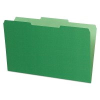 Pendaflex 435013Bgr Interior File Folders 13 Cut Top Tab Legal Green Box Of 100