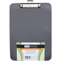 Baumgartens 61624 Unbreakable Recycled Clipboard 12 Capacity 8 12 X 11 Black Bau61624