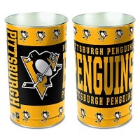 Nhl Pittsburgh Penguins 15 Waste Basket Team Color One Size