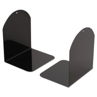 Universal Bookends With Magnetic Base 6 X 5 X 7 Metal Black