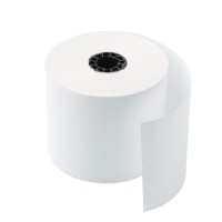 Office Depot 1Ply Paper Rolls 1 34In X 128Ft White Pack Of 10 109044