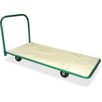 Sparco HeavyDuty Platform Truck Tubular Handle 1400 lb Capacity Steel x 30 Width x 60 Depth x 32 Height Green 1 Eac