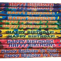 Raymond Geddes Birthday Number 2 Pencils For Kids (Pack Of 144)