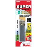 Pentel Hb Lead Refill Economy Pack 09 Mm Black Pack Of 30 Refills