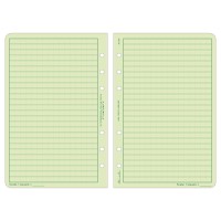 Rite In The Rain Weatherproof Loose Leaf Paper 4625 X 7 32 Green Universal Pattern 100 Sheet Pack No 982