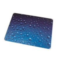 Floortex Polycarbonate Drops Photo Chair Mat 36 X 48 For Carpets And Hard Floors Drops Print Fc229220Ecdr