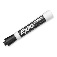 Expo Low Odor Dry Erase Markers Chisel Tip Black 4 Count