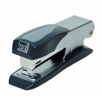 Charles Leonard Executive Metal Stapler Rotates To Open Uses Standard Size Staples Half Strip Gray 82405