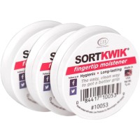 Lee Sortkwik Fingertip Moistener 50 Recycled 063 Oz Pink Pack Of 3