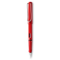 Lamy Safari Fountain Pen Elegant Design Cool Pens Best Pens For Smooth Writing Journaling And Calligraphy Red Fine Point