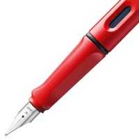 Lamy Safari Fountain Pen Elegant Design Cool Pens Best Pens For Smooth Writing Journaling And Calligraphy Red Fine Point