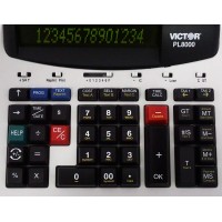 Victor Technology Pl8000 Thermal Printing Calculator Prompt Logic Help Key 80 Lines Per Second