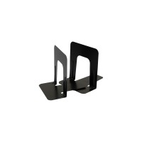 Officemate Steel Bookends Nonskid 475 X 513 X 5 Black 1 Pair