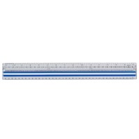 Westcott 40711 Clear Data Processing Magnifying Ruler 15 In