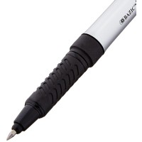 Bazic York Black Color Jumbo Rollerball Pen Wgrip 3Pack