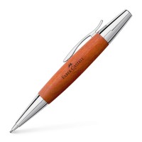 Faber Castell Mechanical Pencil Emotion Wood Chrome Pear Wood Brown 138382 14Mm Authentic Imported