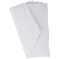 Acco Mead Plain White Envelopes Mea75064