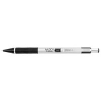 Zebra Pen M-301 Mechanical Pencil  Stainless Steel Barrel  Fine Point  0.5Mm  Black Grip  12-Pack