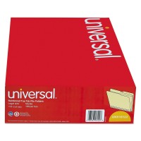 Universal Doubleply Top Tab Manila File Folders 12Cut Tabs Assorted Legal Size 075 Expansion Manila 100Box