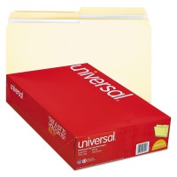 Universal Doubleply Top Tab Manila File Folders 12Cut Tabs Assorted Legal Size 075 Expansion Manila 100Box