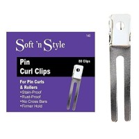 Soft N Style Boxed Pin Curl Clips 80 Per Box