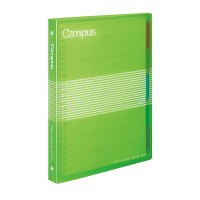 Kokuyo Campus Slide Binder With Transparent Stripes Middle Type B5 26 Holes Up To 100 Sheets Yellow Green Japan Import Ru