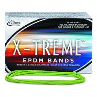 Alliance Rubber 02005 Epdm Nonlatex Rubber Xtreme File Bands 200 Units 7 X 18 Lime Green 175 Packs