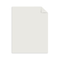 Wausau Exact Index Cardstock  110 Lb  8.5 X 11 Inch  Pastel Gray  250 Sheets (48598)