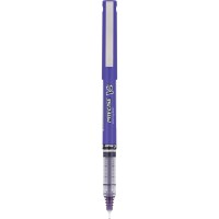 Pilot Precise V5 Capped Liquid Ink Rolling Ball Pens Extra Fine Point 05 Mm Purple Pack Of 12