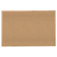 Ghent Natural Cork Bulletin Board 485 X 725 Solid Wood Frame Made In Usa