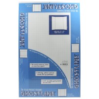 Carolina Pad Ghostline Trifold Foam Display Board 22 X 28 Inches 22 X 14 Inches Folded White 12080