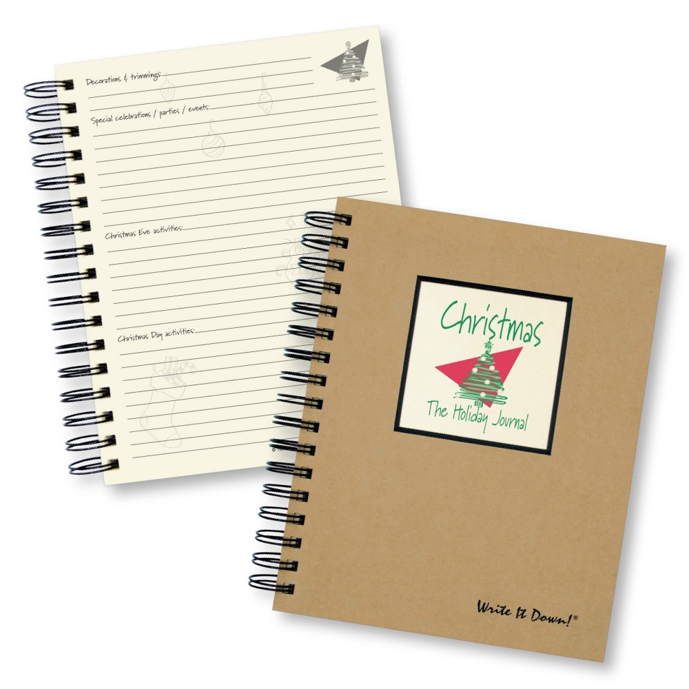 Write It Down Series By Journals Unlimited Guided Journal Christmas The Holiday Journal 25 Years Of Memories Fullsize 75