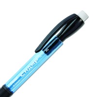 Pentel Champ Pencil Automatic Pencil 05Mm Lead Size Blue Barrel Box Of 12 Al15C