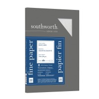 Southworth 25 Cotton Granite Specialty Paper 85 X 11 24 Lb90 Gsm Gray 100 Sheets Packaging May Vary P914Ck