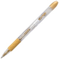 Pentel Arts Sunburst Metallic Gel Pen Medium Line Permanent Gold And Silver Ink 2 Pack K908Bpxz