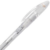 Pentel Arts Sunburst Metallic Gel Pen Medium Line Permanent Gold And Silver Ink 2 Pack K908Bpxz