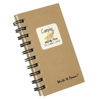 Write It Down Series By Journals Unlimited Guided Journal Camping The Campers Journal Minisize 3 X55 Kraft Hard Cov