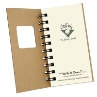 Write It Down Series By Journals Unlimited Guided Journal Golfing The Golfers Journal Minisize 3 X55 Kraft Hard Cov