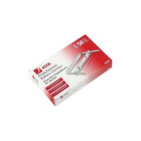 Acco Economy Standard 2-Piece Paper Fasteners  2 Inch Capacity  2.75 Inch Centers  50 Fastners/Box  1 Box (12992)  Silver