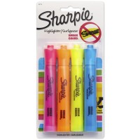 Sharpie Accent Tankstyle Highlighters 4 Colored Highlighters 25174Pp