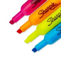 Sharpie Accent Tankstyle Highlighters 4 Colored Highlighters 25174Pp