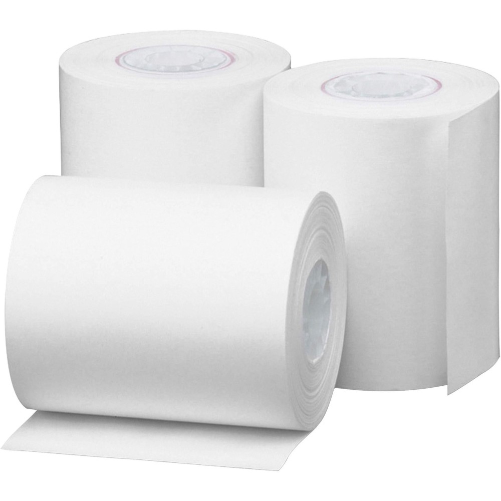 Business Source 25347 Thermal Paper Roll 214Inch X85Ft 3Pk White