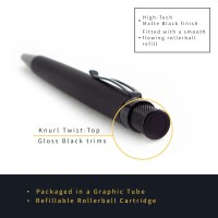 Retro 51 Tornado Stealth Black Rollerball