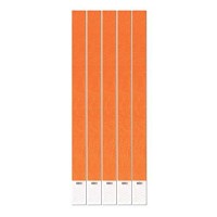 Beistle Durable Tyvek Wristbands 100 Piece Vip Party Supplies Halloween Accessories 075 X 10 Neon Orange